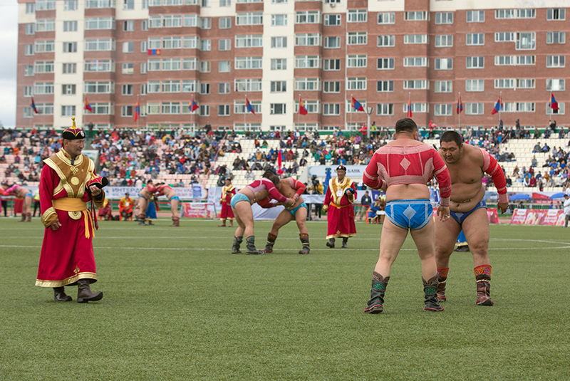 wrestling the national sport of Mongolia